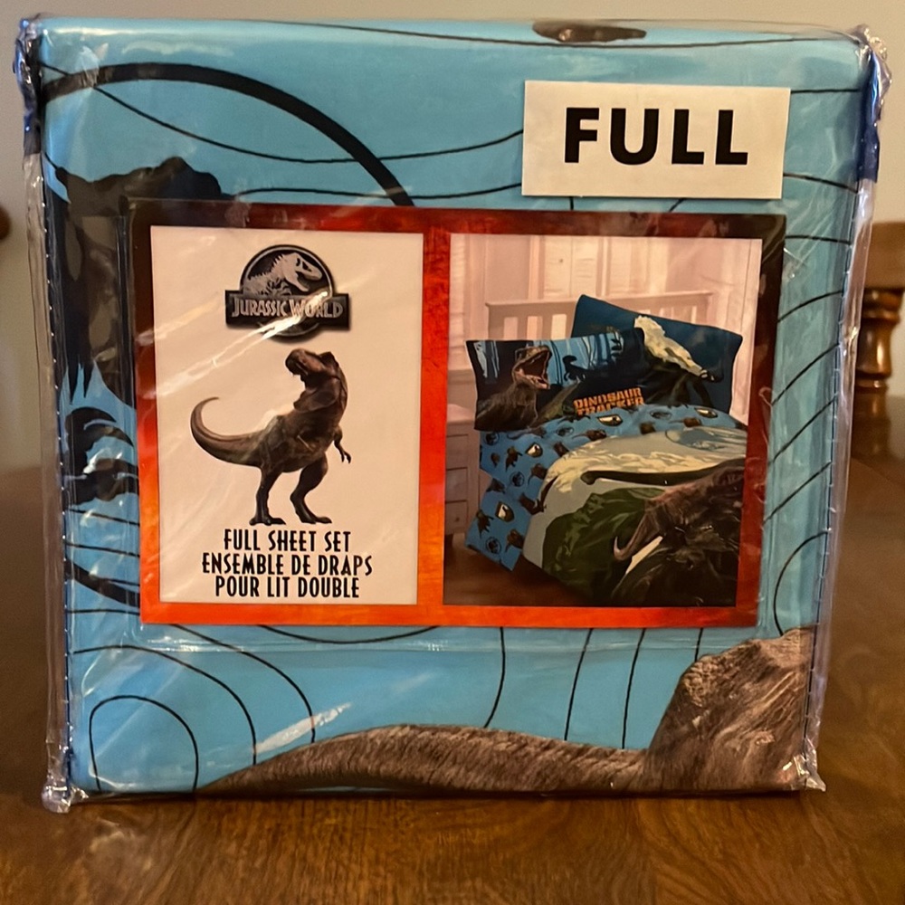 Brand New Jurassic Park Full Sheet Set